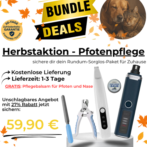 Rundum-Sorglos-Pfotenpflege-Bundle